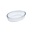 Sale Plat à four ovale verre transparent Cuisson