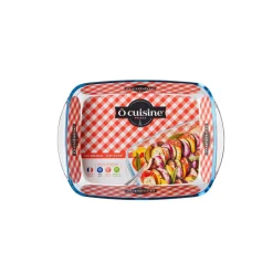 Best Plat à four rectangulaire verre transparent Cuisson