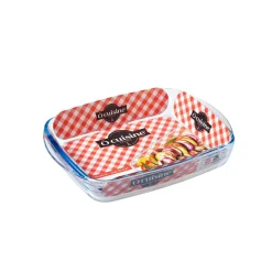 Best Plat à four rectangulaire verre transparent Cuisson