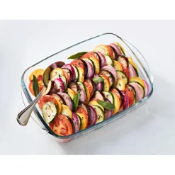 Best Plat à four rectangulaire verre transparent Cuisson