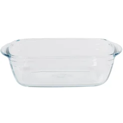 Clearance Plat à four rectangulaire en verre couvercle plastique Cuisson