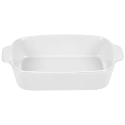 Sale Plat à four rectangulaire blanc Cuisson