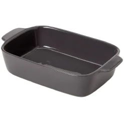 Sale Plat à four rectangulaire uni gris Cuisson