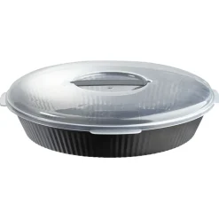 Outlet Plat à gâteau transportable forme rond gris Cuisson