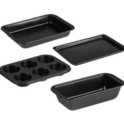Sale Plat à pâtisserie acier noir x4 Cuisson