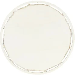 Hot Plat de présentation à LED Ø26,5cm bois beige Préparation Culinaire