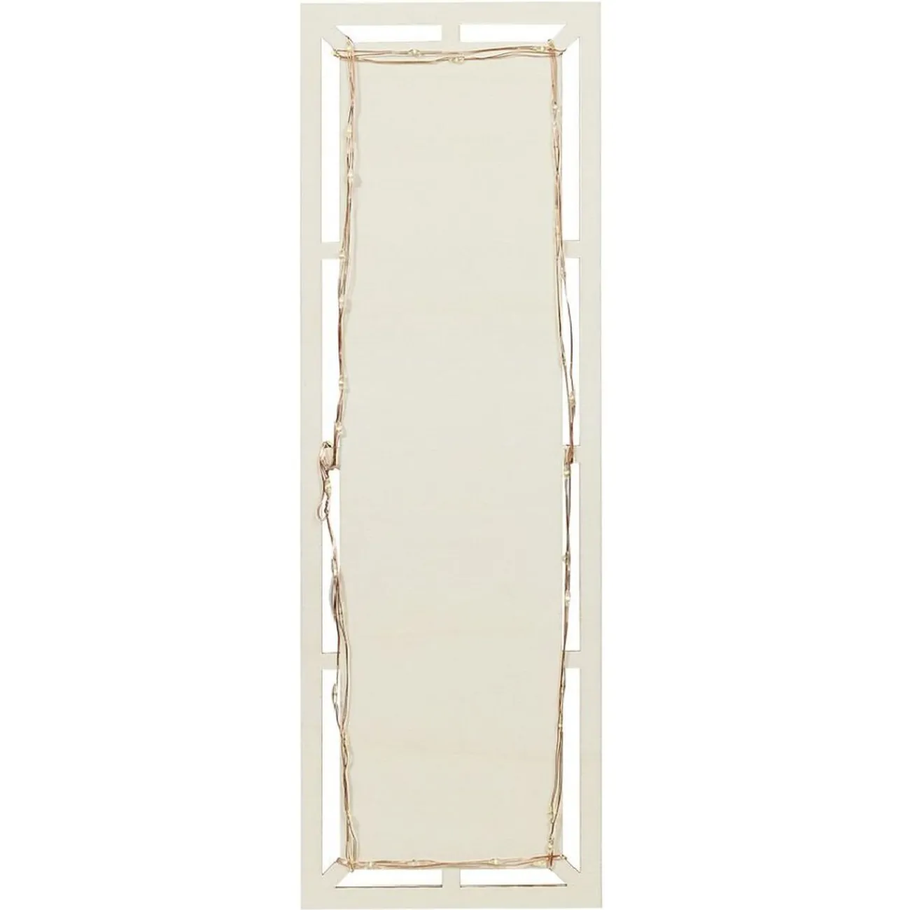 Hot Plat de présentation à LED 30x12cm bois beige Préparation Culinaire