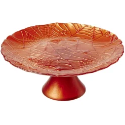 Plat de présentation Halloween en verre Ø21cm|Gifi Outlet