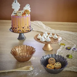 Plat de présentation Halloween en verre Ø21cm|Gifi Outlet