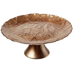Plat de présentation Halloween en verre Ø21cm|Gifi Outlet
