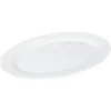 Plat de service ovale en porcelaine blanc|Gifi Sale