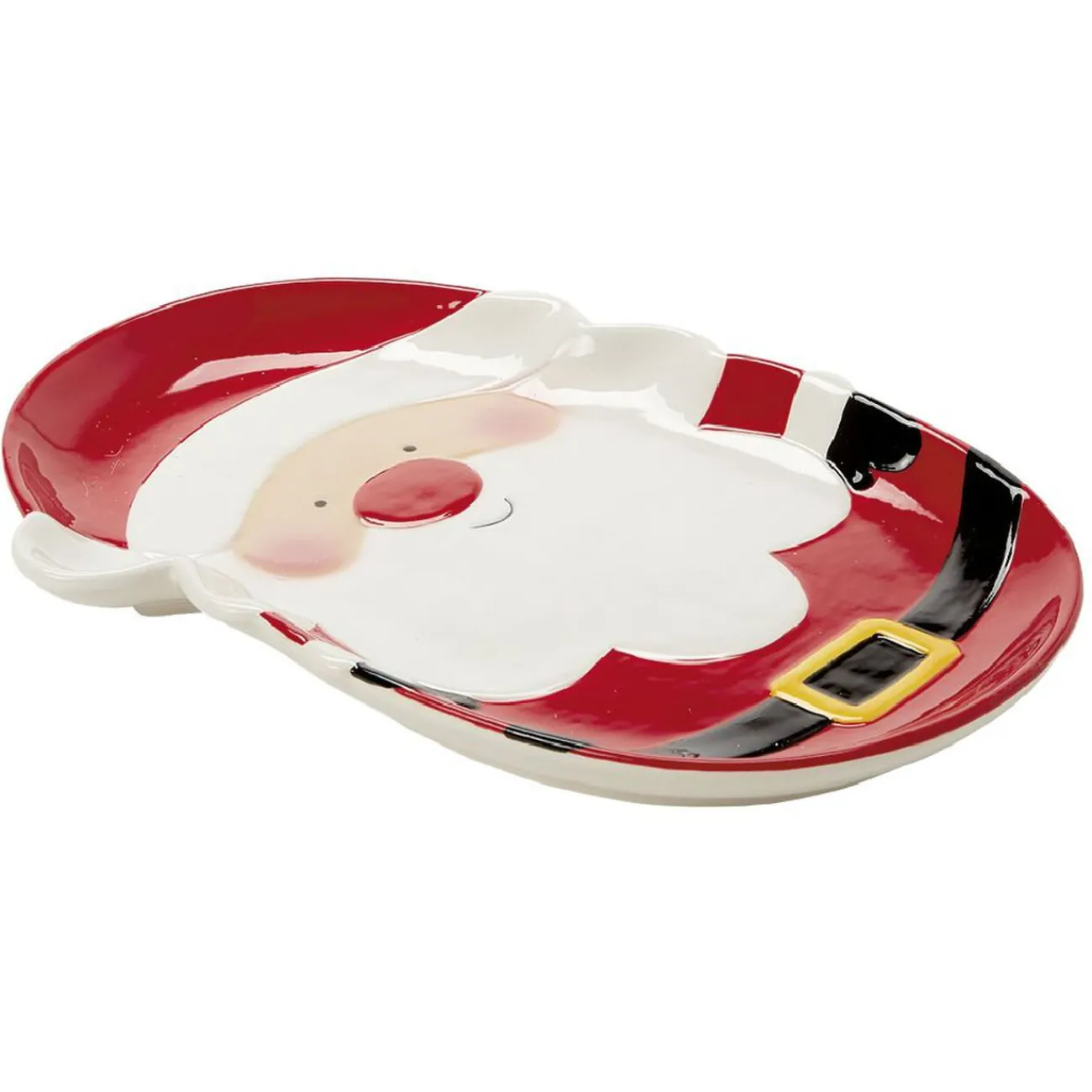 Plat de service Père Noël en céramique|Gifi Sale