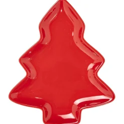 Online Plat en grès forme sapin de Noël Cuisson