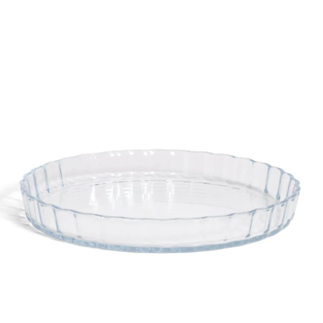 Plat en verre borosilicate x2 - Ø22,6cm et Ø27cm Cuisson