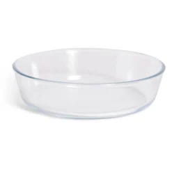 Plat en verre borosilicate x2 - Ø22,6cm et Ø27cm Cuisson