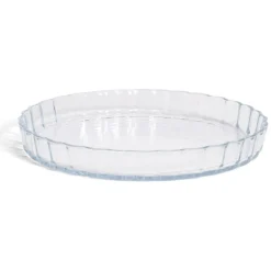 Plat en verre borosilicate x2 - Ø22,6cm et Ø27cm Cuisson