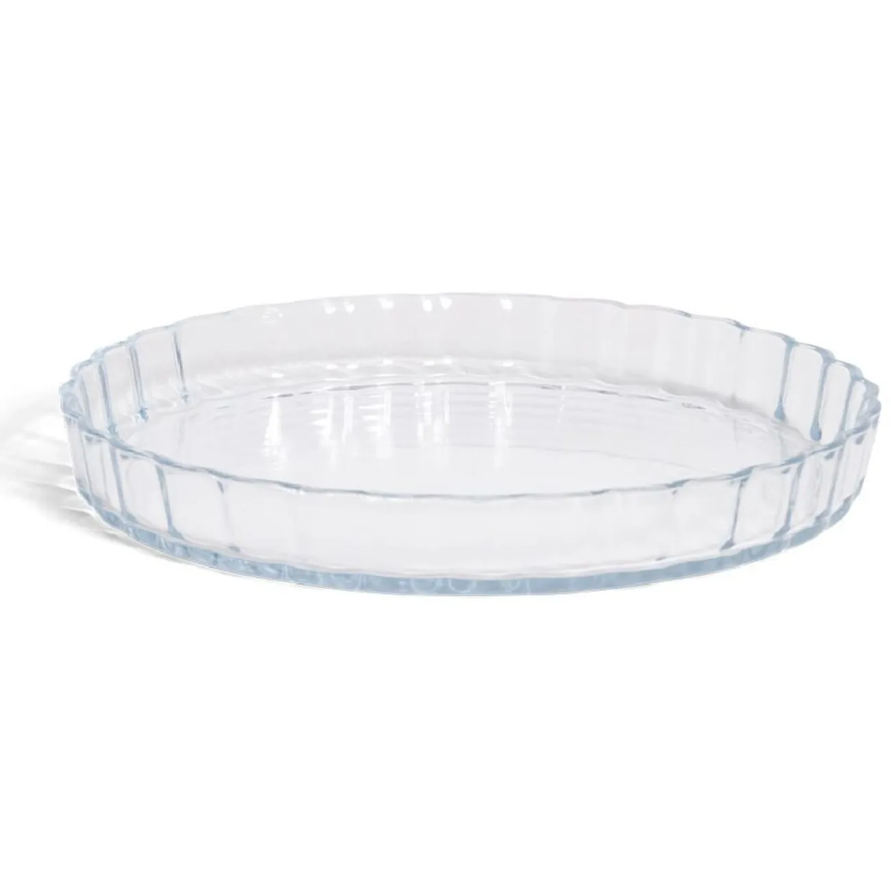 Plat en verre borosilicate x2 - Ø22,6cm et Ø27cm Cuisson