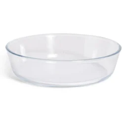 Plat en verre borosilicate x2 - Ø22,6cm et Ø27cm Cuisson