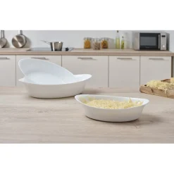 New Plat four verre smart cuisine Luminarc blanc x 3 Cuisson
