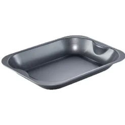 Outlet Plat gris carbone en métal x4 Cuisson