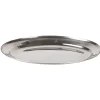 Plat ovale en inox gris|Gifi New