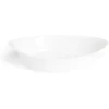 Discount Plat ovale 29x17cm Luminarc blanc avec motifs Cuisson