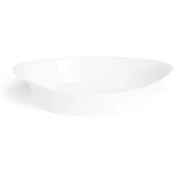 Discount Plat ovale 29x17cm Luminarc blanc avec motifs Cuisson