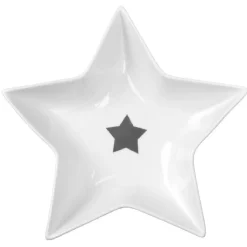 Plat porcelaine étoile|Gifi Online