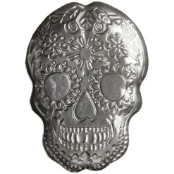 Plat tête de mort Halloween en verre|Gifi Online