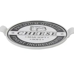 Plateau à fromage design noir et blanc|Gifi Online