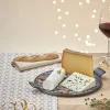 Plateau à fromage noir et blanc|Gifi