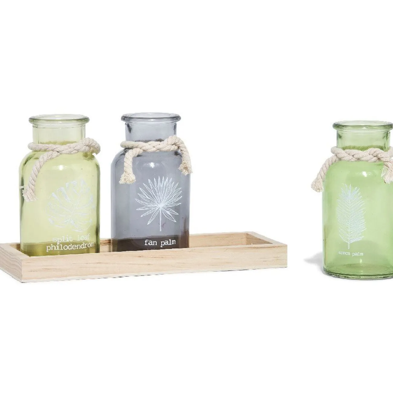 Plateau avec 3 photophores multicolores|Gifi New