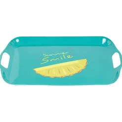 Sale Plateau bleu Ananas Summer smile Vaisselle Et Accessoires De Table