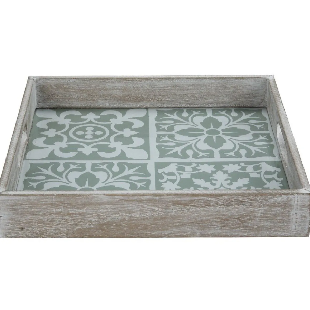 Plateau bois et carreaux de ciment collection Dolce Vita|Gifi Clearance