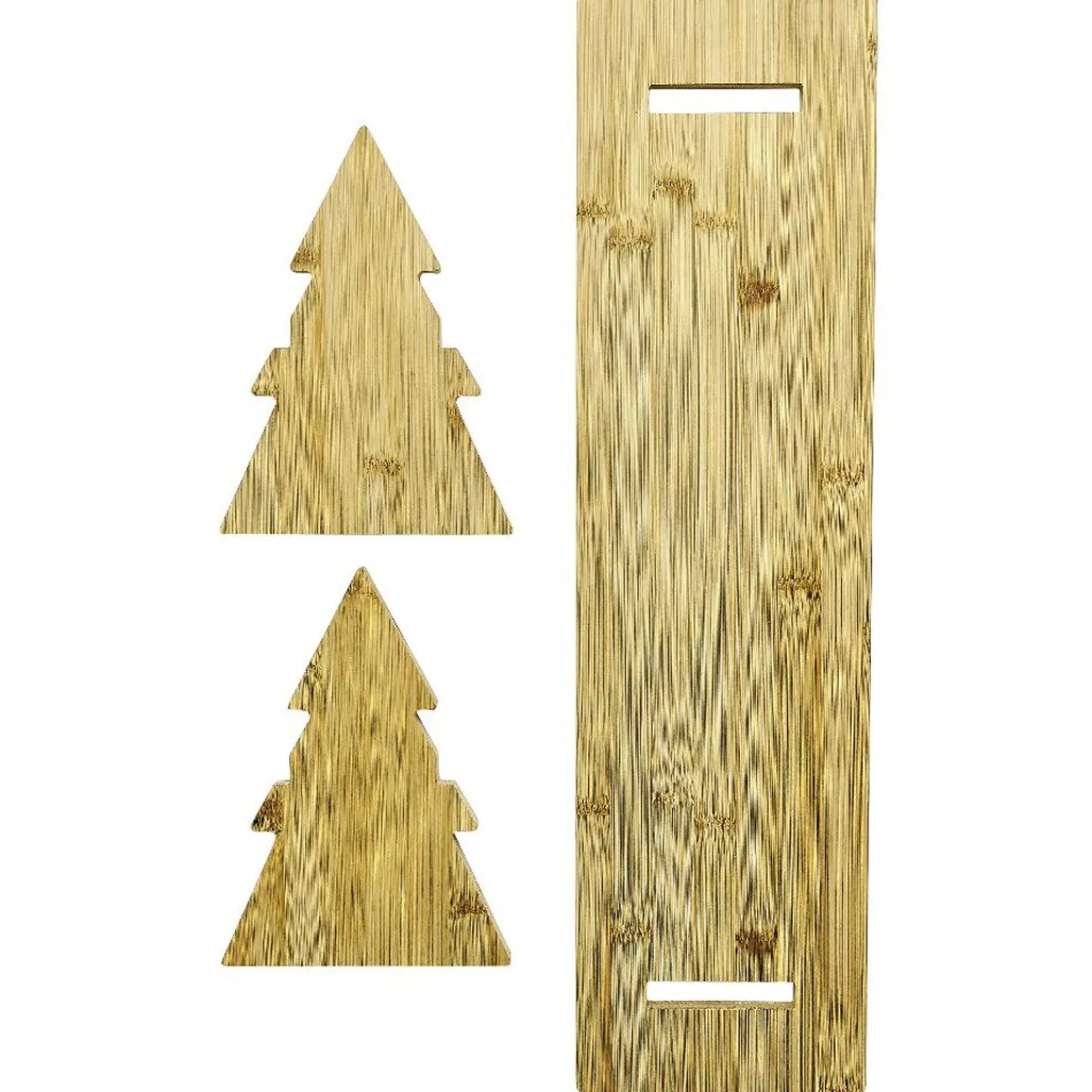Plateau de présentation en bambou design sapin L60cm|Gifi Sale