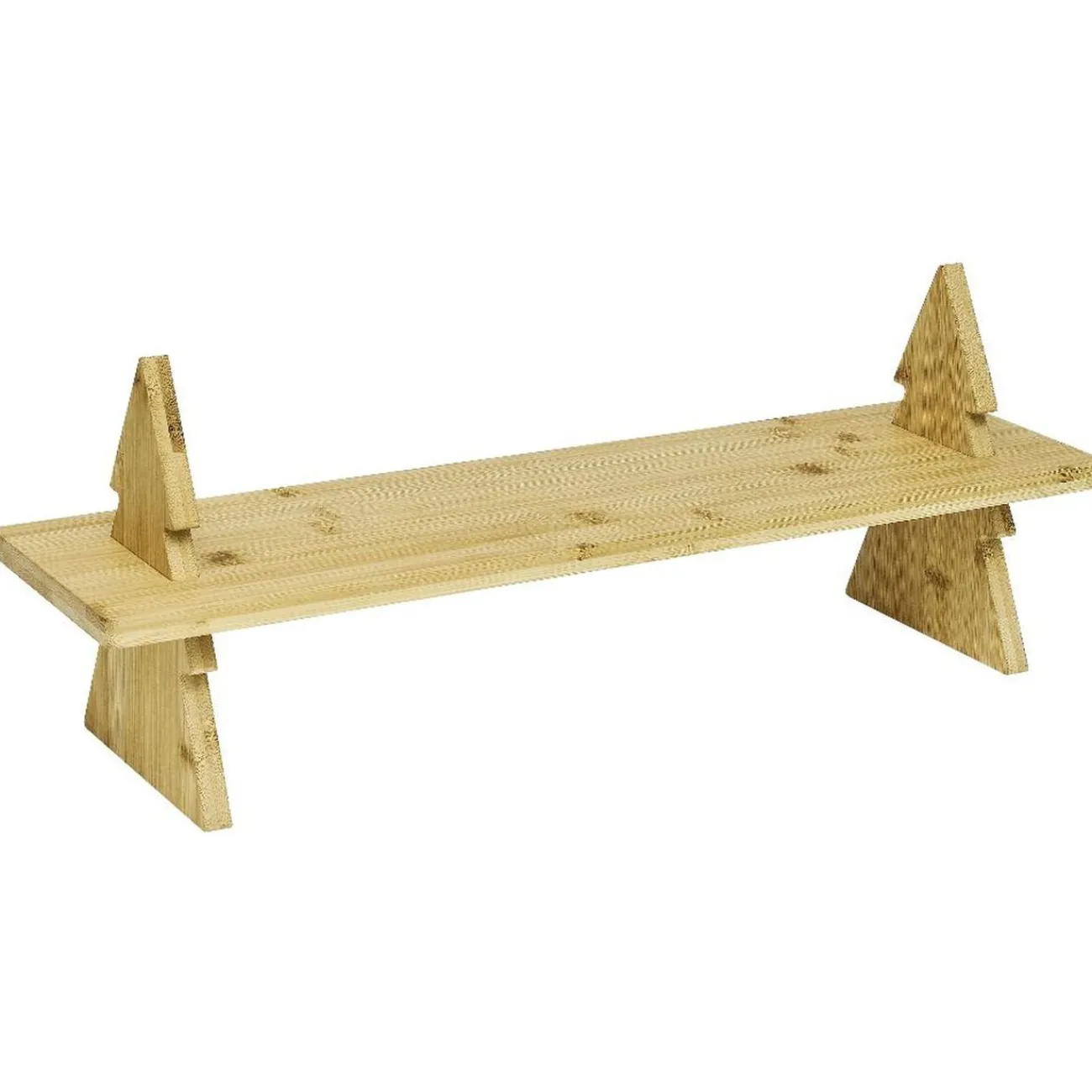 Plateau de présentation en bambou design sapin L60cm|Gifi Sale
