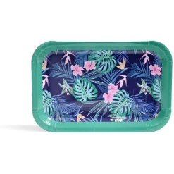 Plateau de service en carton motif tropical x 5|Gifi Discount