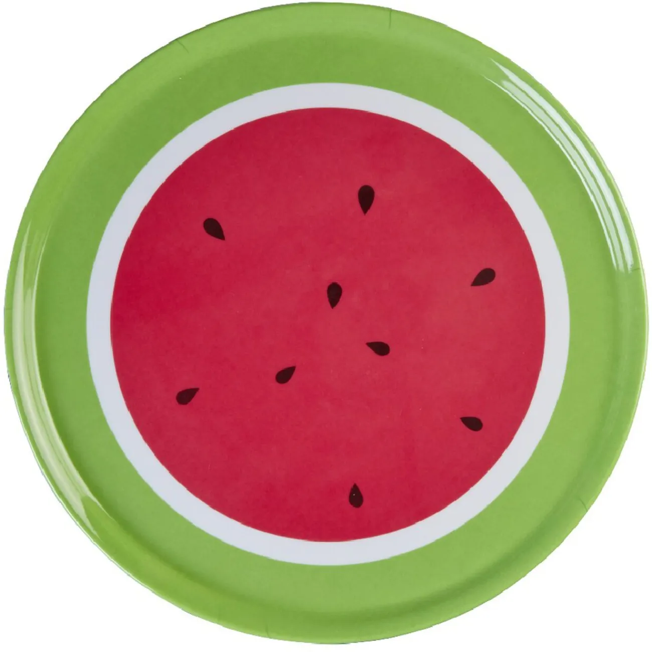 Plateau de service rond motif fruit|Gifi Sale