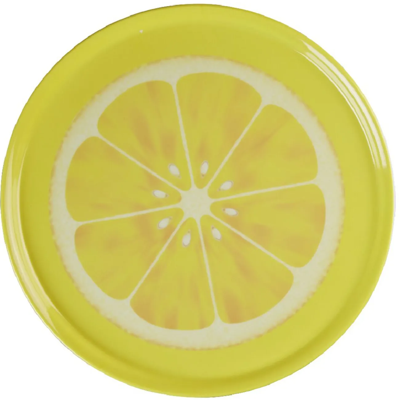 Plateau de service rond motif fruit|Gifi Sale