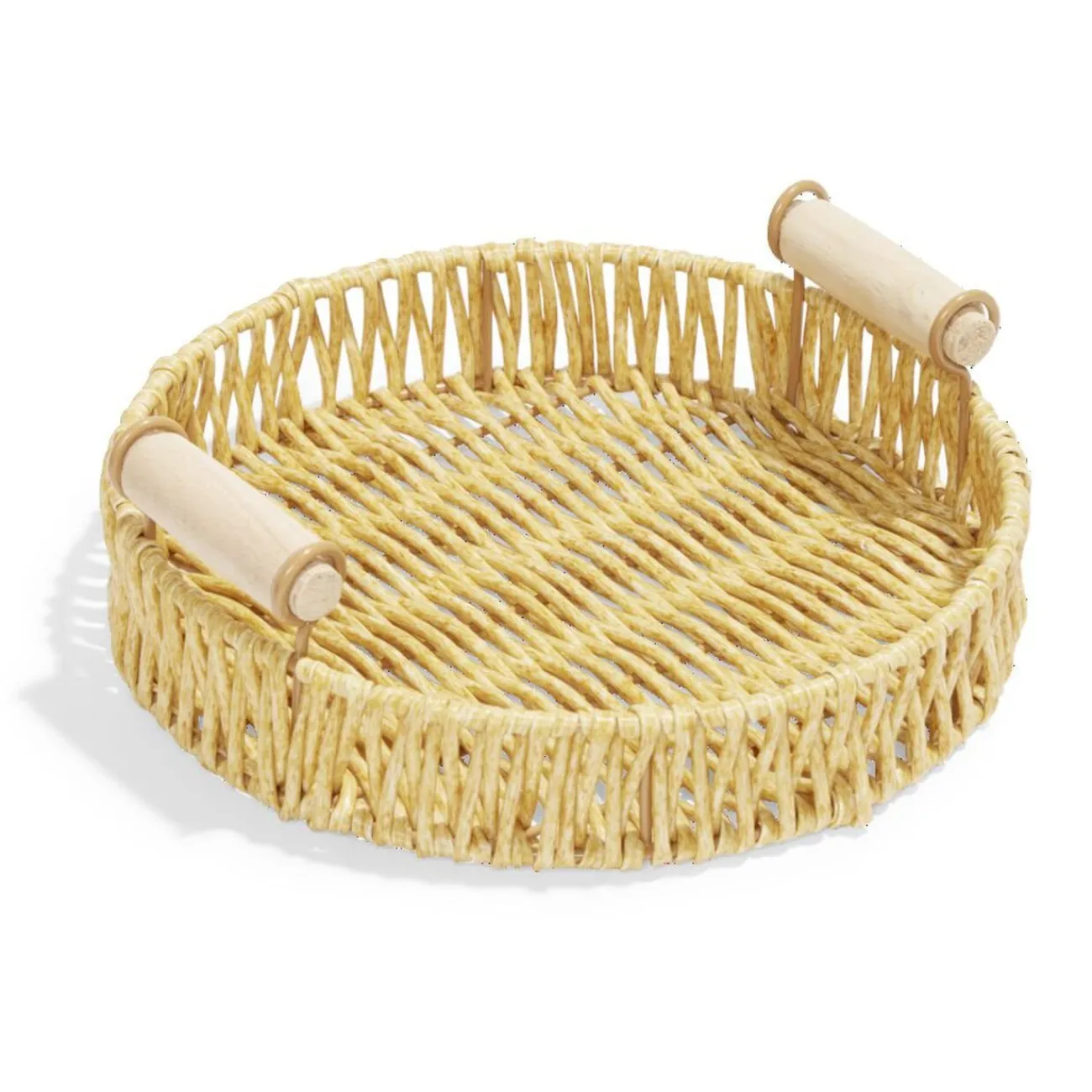 Plateau de service rond Ø22xH7cm|Gifi Hot