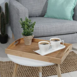 Sale Plateau en bambou naturel Vaisselle Et Accessoires De Table