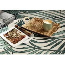 Plateau en jacinthe tressé naturel|Gifi Outlet