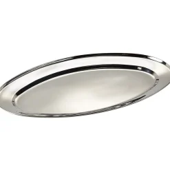 Plateau ovale argenté|Gifi New