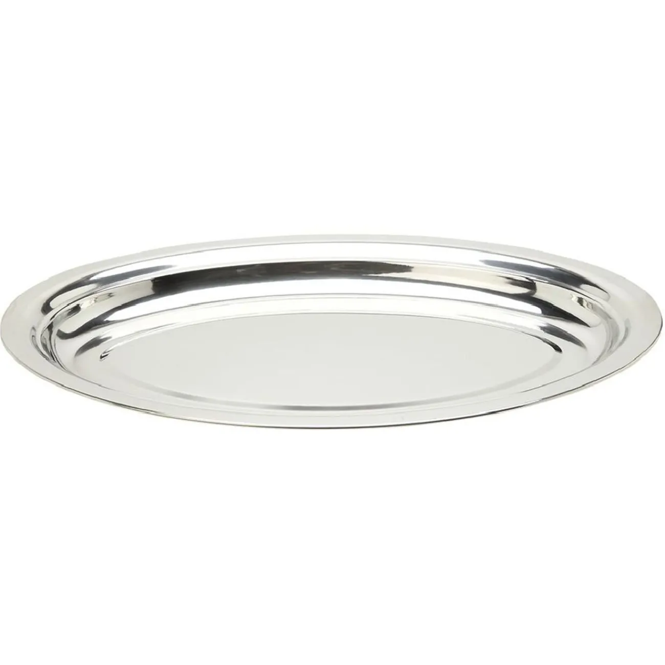 Plateau ovale argenté|Gifi New