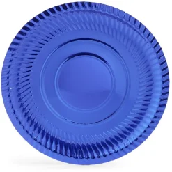 Plateau présentation carton bleu métallisé x3|Gifi Clearance