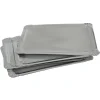 Plateau rectangulaire argenté en carton x5|Gifi Clearance