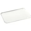Plateau rectangulaire blanc en carton x3|Gifi