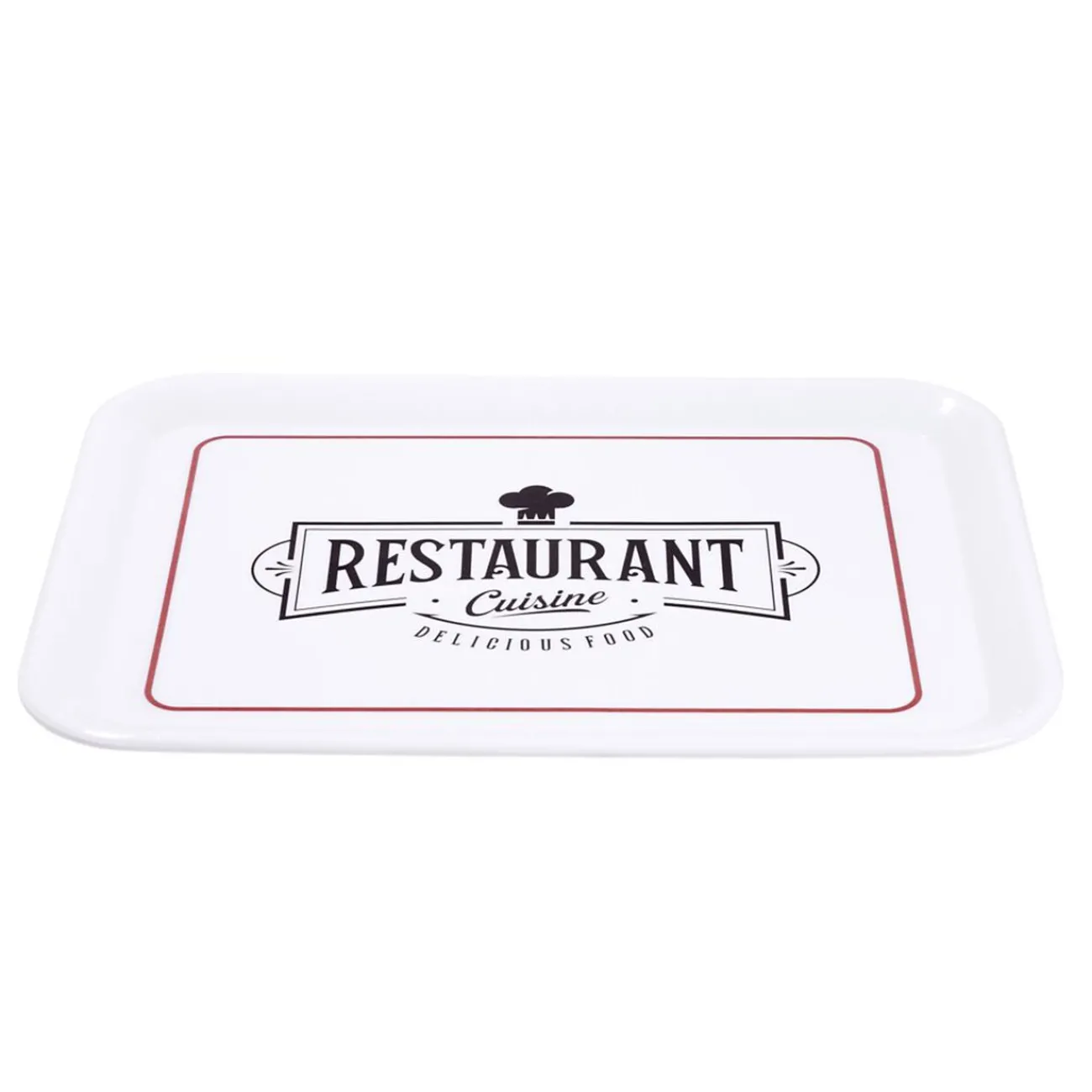 Plateau rectangulaire brasserie "restaurant cuisine" blanc 27x38cm Vaisselle Et Accessoires De Table