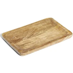 Sale Plateau rectangulaire en bois 30x20x1,5cm Vaisselle Et Accessoires De Table