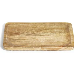 Sale Plateau rectangulaire en bois 30x20x1,5cm Vaisselle Et Accessoires De Table